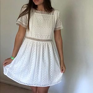 Abercrombie white dress